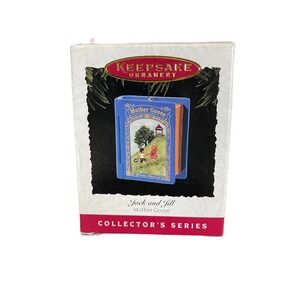 1995 Hallmark Keepsake Ornament Jack‎ and Jill Mother Goose Collector's Series